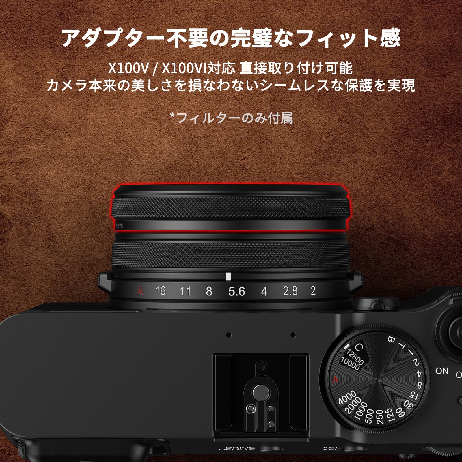 Amazon | SmallRig FUJIFILM X100VI / X100V用UVフィルター、光透過率